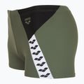 Bokserki pływackie męskie arena Stripe Swim Short sage/black/multi 3