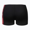 Bokserki pływackie dziecięce arena Palette Swim Short black/calypso coral multi 2