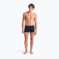 Bokserki kąpielowe męskie arena Monogram Swim Short black/dark sage multi 5