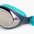 Okulary do pływania dziecięce arena Air Jr Mirror silver/navy/water 9