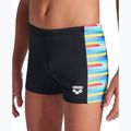Bokserki pływackie dziecięce arena Racing Stripe Swim Short black/black multi 7