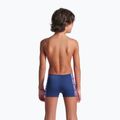 Bokserki pływackie dziecięce arena Racing Stripe Swim Short navy/navy multi 6