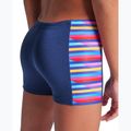 Bokserki pływackie dziecięce arena Racing Stripe Swim Short navy/navy multi 8