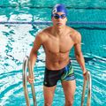 Bokserki pływackie męskie arena Bloom Swim Short multi black/black 6
