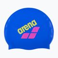 Czepek pływacki arena Big Logo neon blue/shocking pink/yellow star