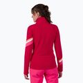 Bluza polarowa damska Rossignol Strawpile Fleece Fz ruby red 3