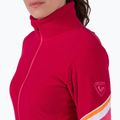 Bluza polarowa damska Rossignol Strawpile Fleece Fz ruby red 4