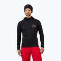 Bluza męska Rossignol Blackside Mix Full Zip Hoodie Fleece black