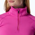 Bluza polarowa damska Rossignol Mid Layer Stretch Half Zip electric fuchsia 5