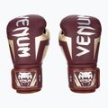 Rękawice bokserskie Venum Elite burgundy/gold
