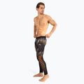 Legginsy treningowe męskie Venum Tiger Men's Spats black/neon orange 2