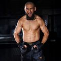 Spodenki treningowe męskie Venum x Chimaev Fightshorts black/grey 8