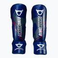 Ochraniacze piszczeli i stóp Venum Ringhorns Charger Shin navy blue/red