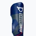 Ochraniacze piszczeli i stóp Venum Ringhorns Charger Shin navy blue/red 3