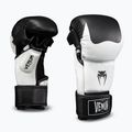 Rękawice MMA Venum Attack 2.0 Sparring Leather black/white