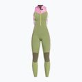 Pianka do pływania damska ROXY 1,5 mm Long John Springsuit Qlock palmed out light gray