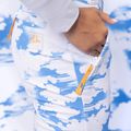Spodnie snowboardowe damskie ROXY Chloe Kim azure blue clouds 11