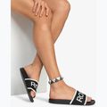 Klapki damskie ROXY Slippy Knit black 12