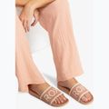 Klapki damskie ROXY Slippy Knit wheat/turkish coffee 11