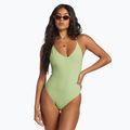 Strój kąpielowy jednoczęściowy damski Billabong Tanlines Sage palm green 5