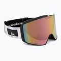 Gogle snowboardowe męskie Quiksilver Storm MG white camo/clux l purple ml 2