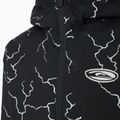 Kurtka snowboardowa dziecięca Quiksilver High In The Hood Printed high energy black reflective 3