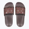 Klapki damskie ROXY Slippy IV brown combo 9