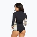 Longsleeve do pływania damski Billabong Surf Capsule 1/2 Zip black multi 3
