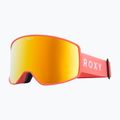 Gogle snowboardowe damskie ROXY Storm W coral chic/clux ml orange 5