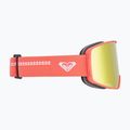 Gogle snowboardowe damskie ROXY Storm W coral chic/clux ml orange 7