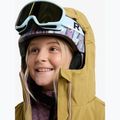 Gogle snowboardowe dziecięce ROXY Missy big flowers/clux ml light blue 10