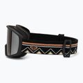 Gogle snowboardowe damskie ROXY Izzy black/clux ml silver 4