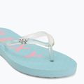 Japonki dziecięce ROXY Viva Jelly aqua splash 7