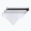 Majtki damskie Lacoste 8F1338 3 pary black/white/silver chine
