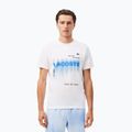 Koszulka tenisowa męska Lacoste TH2617 white