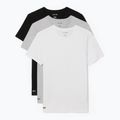 Koszulka męska Lacoste TH9007 3-pak white/silver chine/black