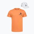 Koszulka męska + czapka Lacoste TH1044 blossom/white
