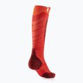 Skarpety narciarskie dziecięce SIDAS Ski Merino rouge/orange 9