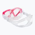 Zestaw do snorkelingu Aqualung Saturn Combo transparent/pink 4