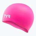 Czepek pływacki TYR Wrinkle Free Silicone pink 3