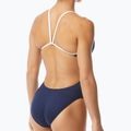 Strój pływacki jednoczęściowy damski TYR Hexa Cutoutfit navy/white 5