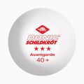 Piłeczki do tenisa stołowego Donic-Schildkröt 3-Star Avantgarde Poly 40+ 6 szt. white/orange 2