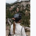 Kask rowerowy ABUS Taipan LED velcet black 7