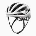 Kask rowerowy ABUS Taipan LED shiny white