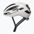 Kask rowerowy ABUS Taipan LED shiny white 2