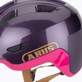 Kask rowerowy dziecięcy ABUS Smiley 3.0 ACE LED royal purple 7