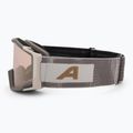 Gogle rowerowe Alpina Circus Q-Lite sand matt/ gold mirro/ clear 5