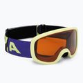 Gogle narciarskie dziecięce Alpina Piney 2.0 sunny/lime matt/orange