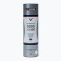 Lotki do badmintona VICTOR Nylonshuttle 1000 Medium 6 szt. white 2