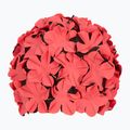 Czepek pływacki damski Fashy Flowers red/black